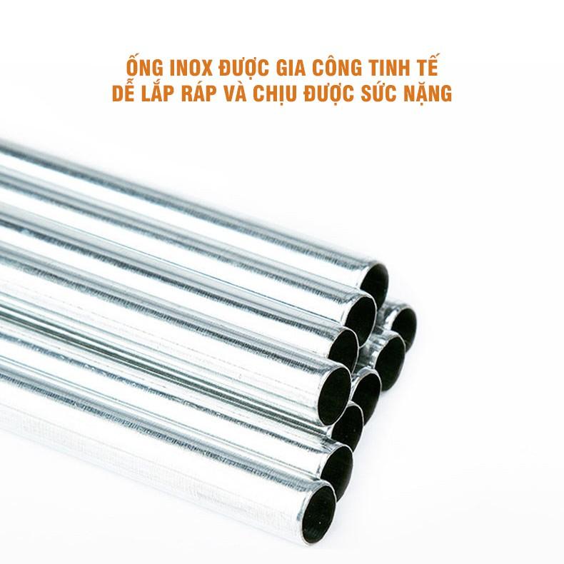 Kệ Để Giày 5 Tấng Tiện Lợi Chất Liệu Inox Dày Dặn Dễ Dàng Lắp Ráp Và Tháo Gỡ