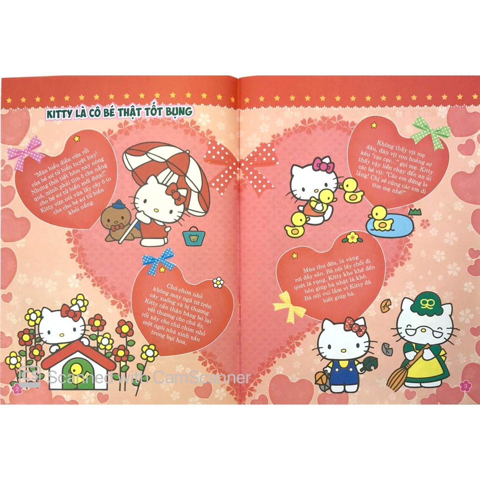 Hello Kitty - Bộ Sưu Tập 1000 Đề Can - Cuộc Sống Diệu Kì - Bản Quyền