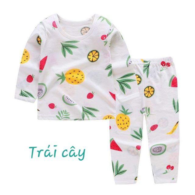 Bộ dài tay thông hơi xuất Nhật cho bé trai bé gái từ 8 đến 18kg - Bộ quần áo trẻ em