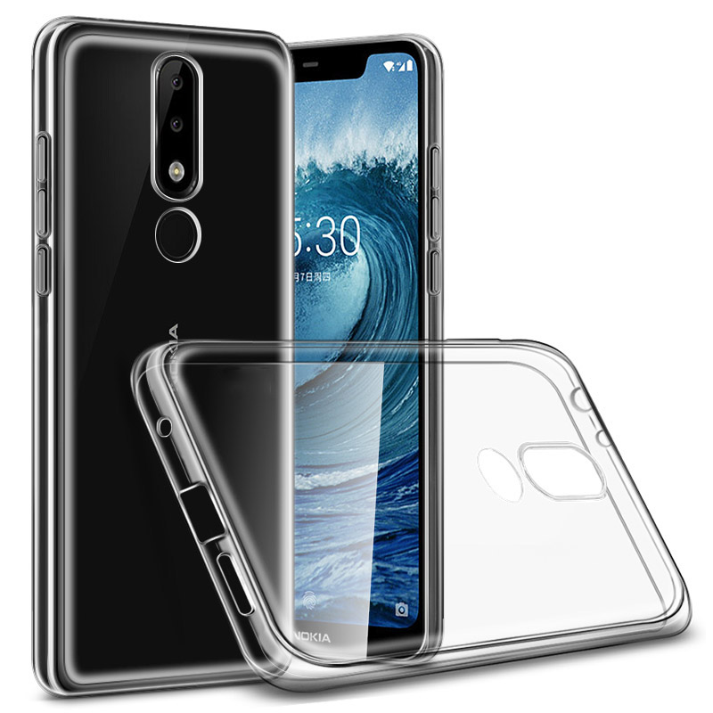 Ốp lưng dẻo dành cho Samsung Galaxy Nokia 5.1 Plus / Nokia X5 Ultra Thin - Hàng chính hãng