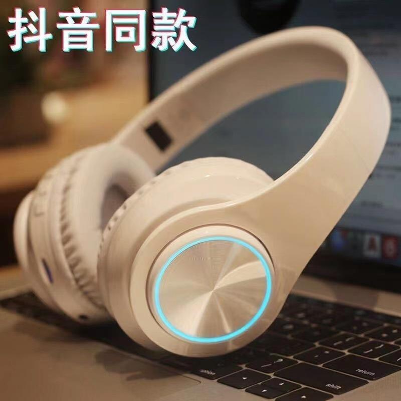 Đảm bảo chất lượng tai nghe bluetooth không dây gắn trên đầu có giá trị cao điện thoại di động máy tính tai nghe phổ thông trò chơi âm nhạc giảm tiếng ồn thể thao chuyên dụng