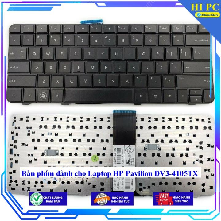 Bàn phím dành cho Laptop HP Pavilion DV3-4105TX  - Hàng Nhập Khẩu