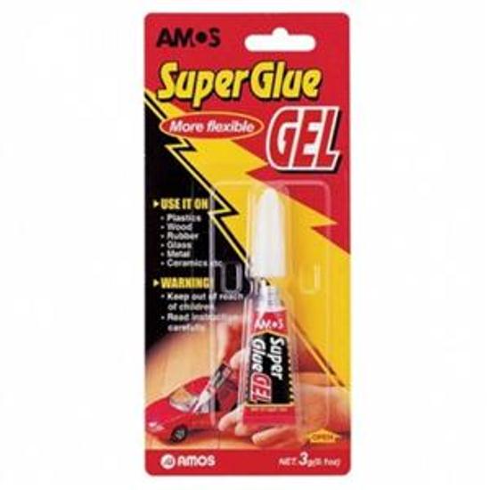 Bộ sản phẩm Keo dính đa năng AMOS, vỉ 1 tuýp x 30ml + AMOS Super Glue Gel - Keo dính đặc biệt