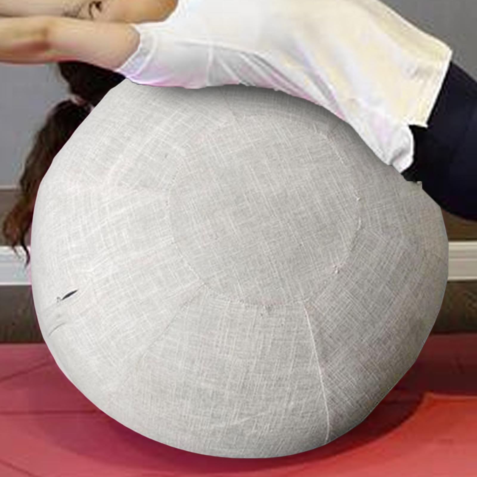 Pilates Yoga Ball Cover Foldable Stability Ball Durable Sitting Balls Cover