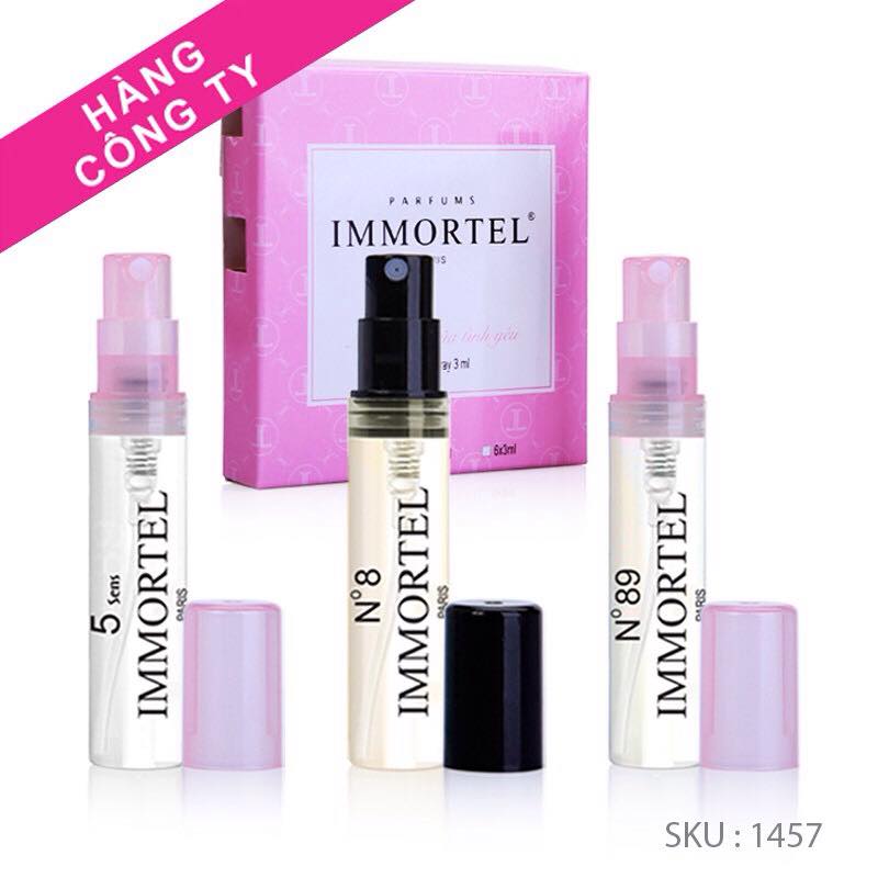 Hộp Set4 _ 3 chai xịt 3ml :