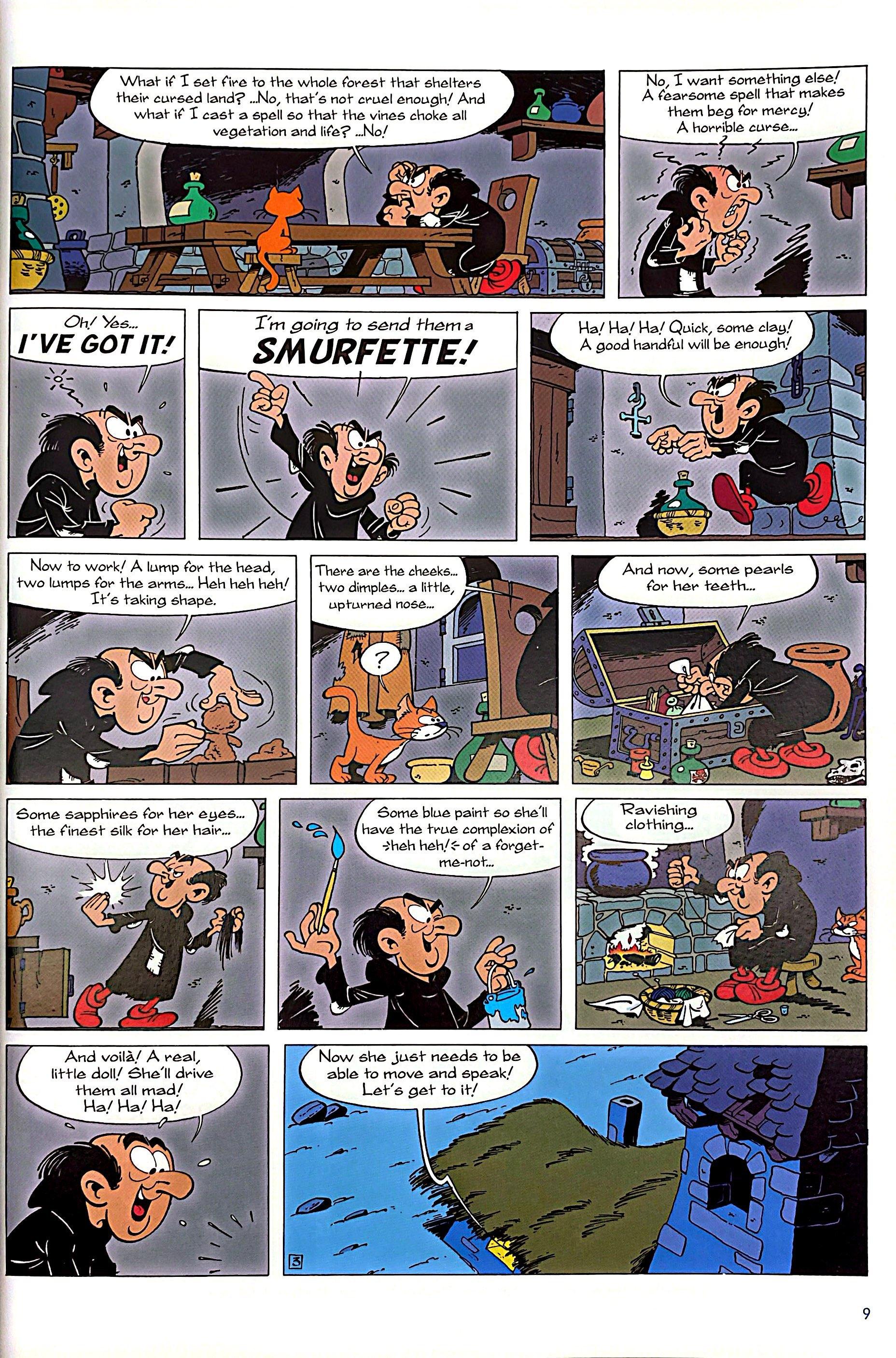 Sách ngoại văn: The Smurfs 3-In-1 #2 - The Smurfs And The Egg, And The Smurfs And The Howlibird