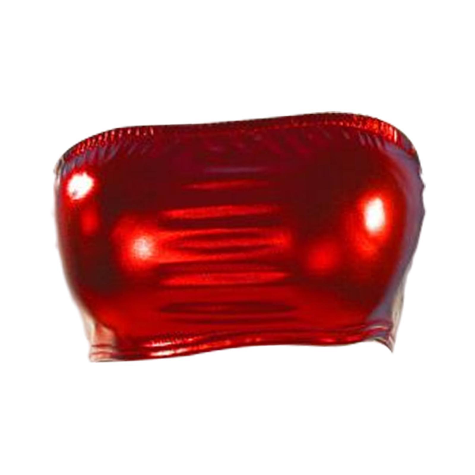 Women's Bandeau Top Strapless Sleeveless Top Swimsuit for Performance