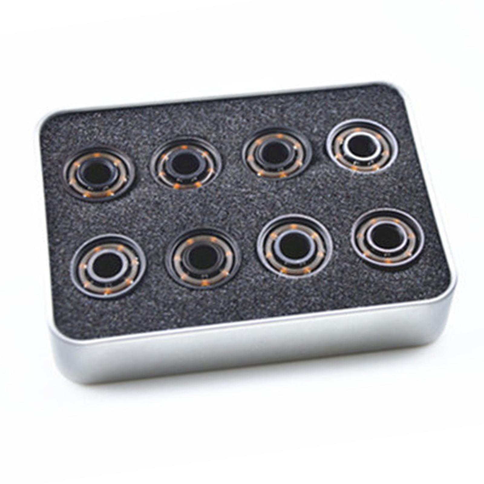 16x 608 Bearings for Skateboard Roller Skates ABEC 7-Ball Bearing Parts