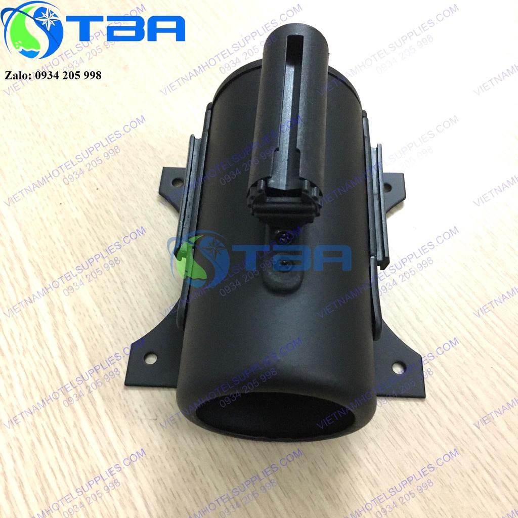 Trụ chắn gắn tường 3m màu đen dây căng màu đen chất lượng cao