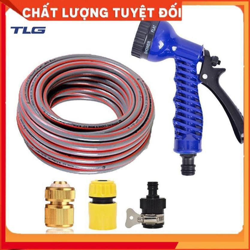 Bộ dây vòi xịt rửa xe, tưới cây, dọn dẹp nhà cửa 7-10m 206843