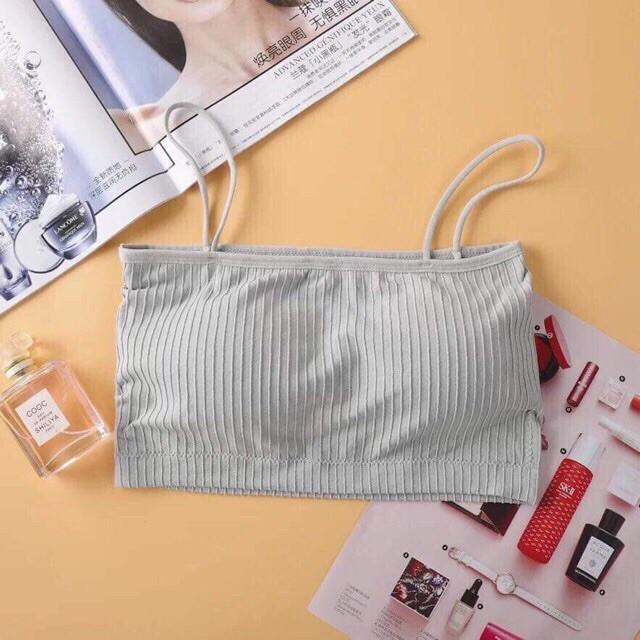 Áo bra gân cotton siêu xinh,siêu chất