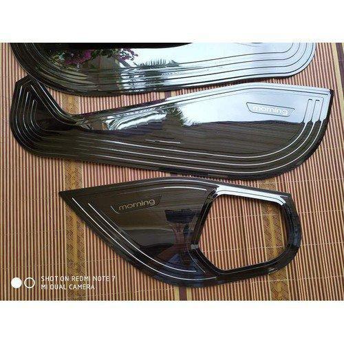 Ốp chống xước tabli cánh cửa dành cho Morning 2013-2019 titan
