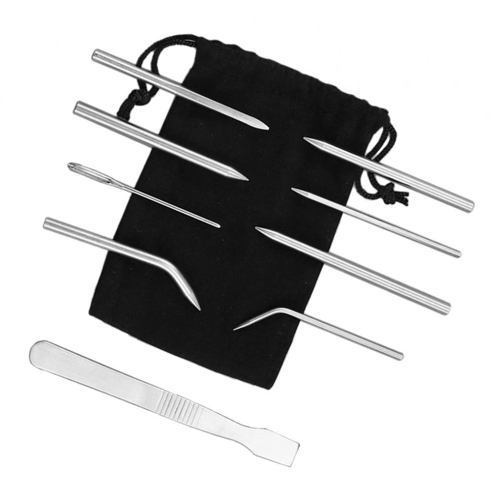 9x   Stitching Set   Lacing  &Smoothing Tool for Weaving