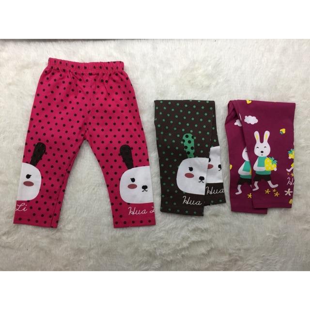 Set 3 quần bé gái giá chỉ 120k