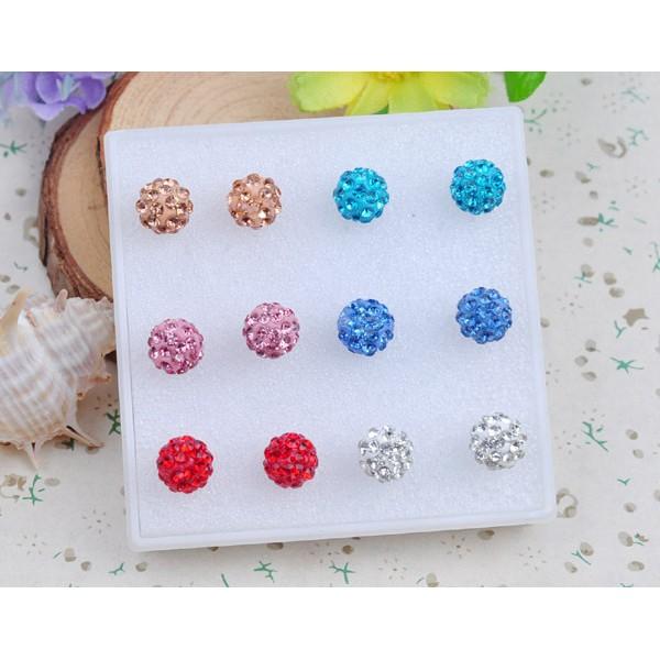 Set 6 đôi bông tai thời trang