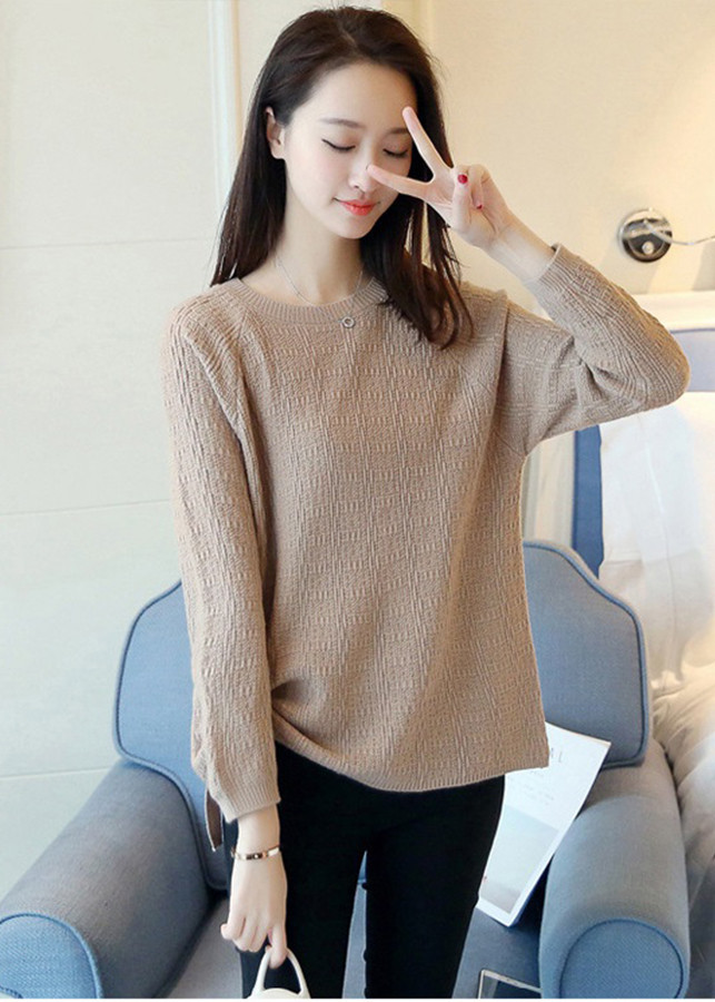 Áo len nữ cột dây freesize al16