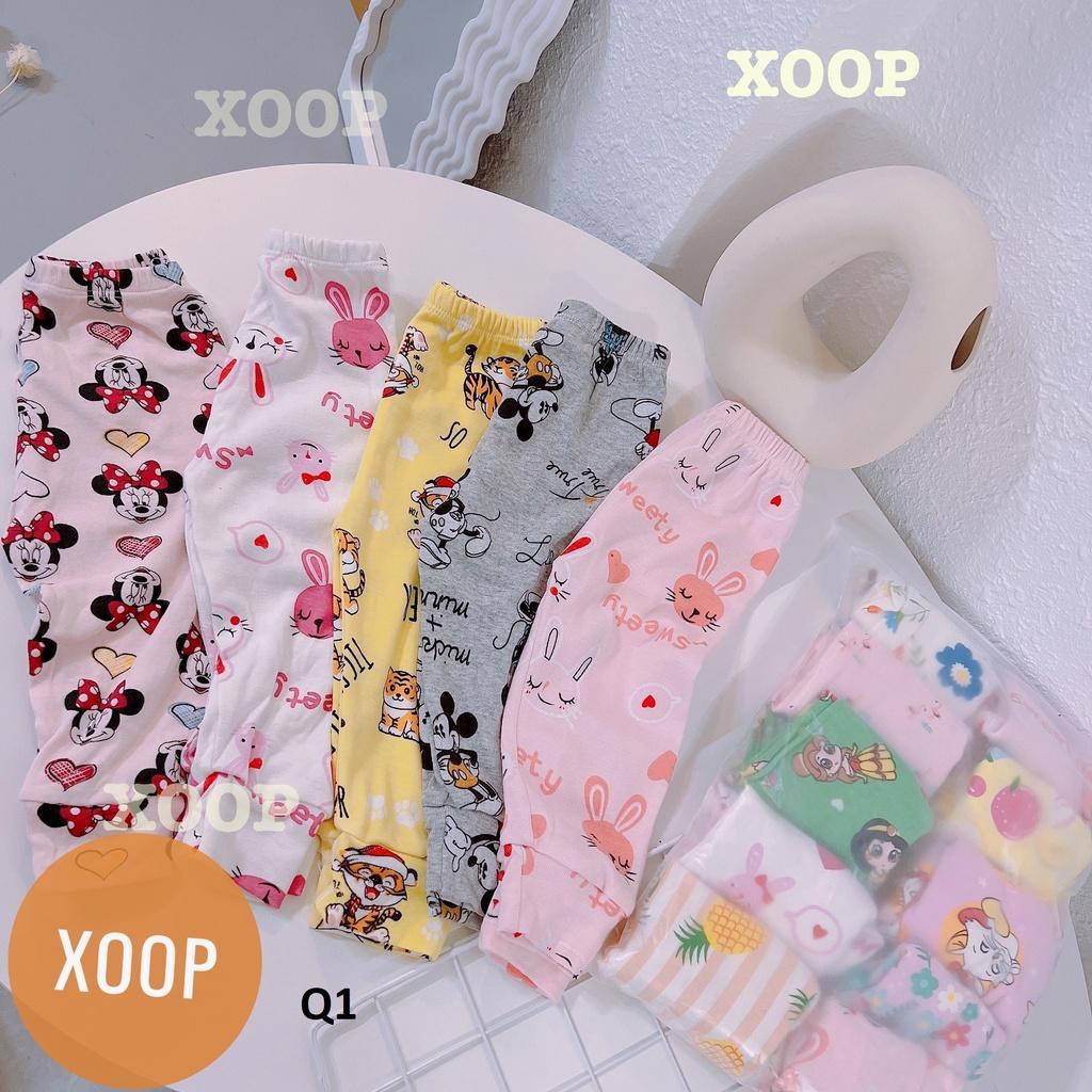 Combo 5 quần dài bozip - Combo 10 quần dài bozip cho bé trai bé gái ( 7-17kg) Q1
