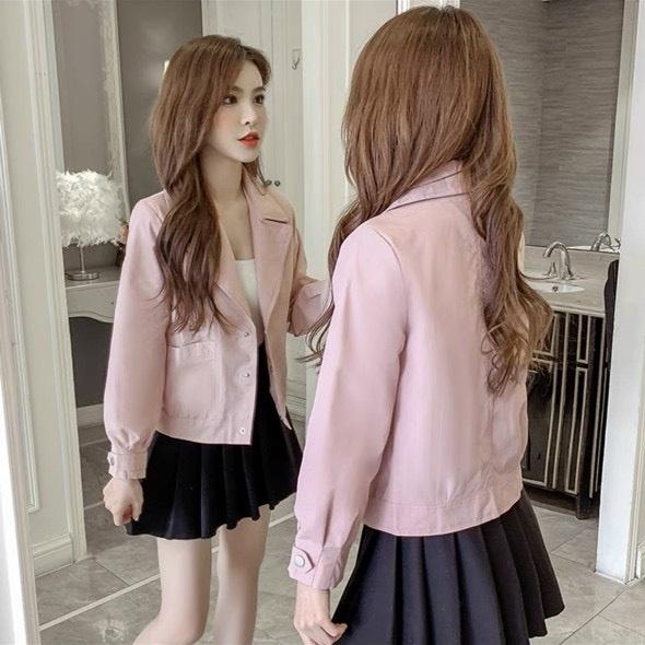 ÁO KHOÁC KAKI NỮ 1 LỚP CHẤT MỊN SIÊU THIẾT KẾ TINH TẾ CUỐN HÚT CỦA PHÁI ĐẸP