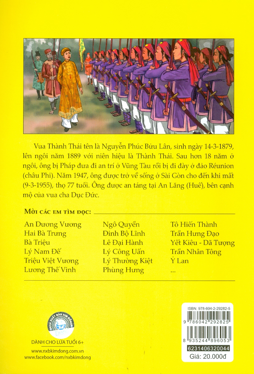 Tranh Truyện Lịch Sử Việt Nam - Thành Thái