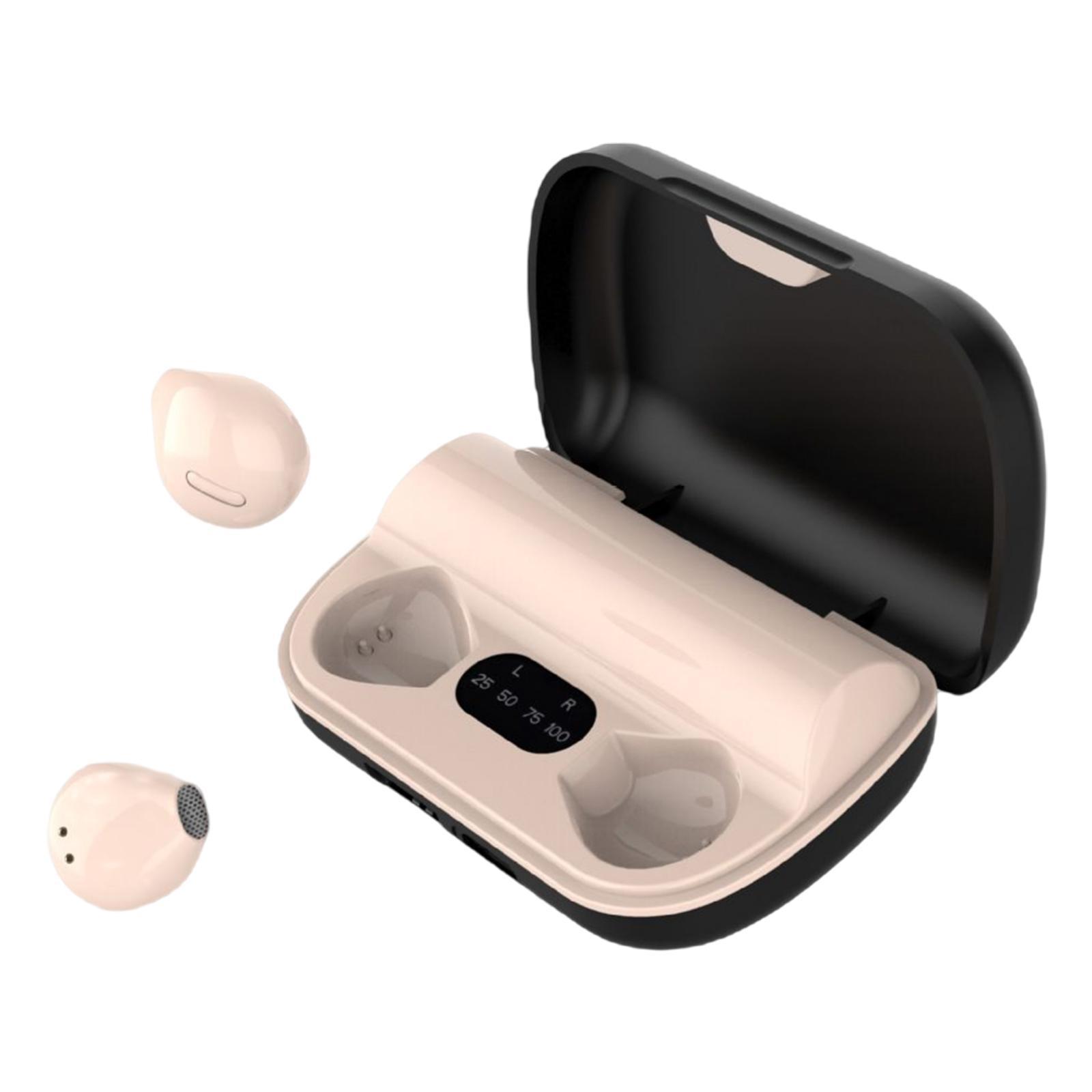 Mini True Wireless Earbuds with Charging Case, Touch Control Sports Earphones ,HiFi Sound ,Stereo Headphones for Video Gaming Music Laptop PC