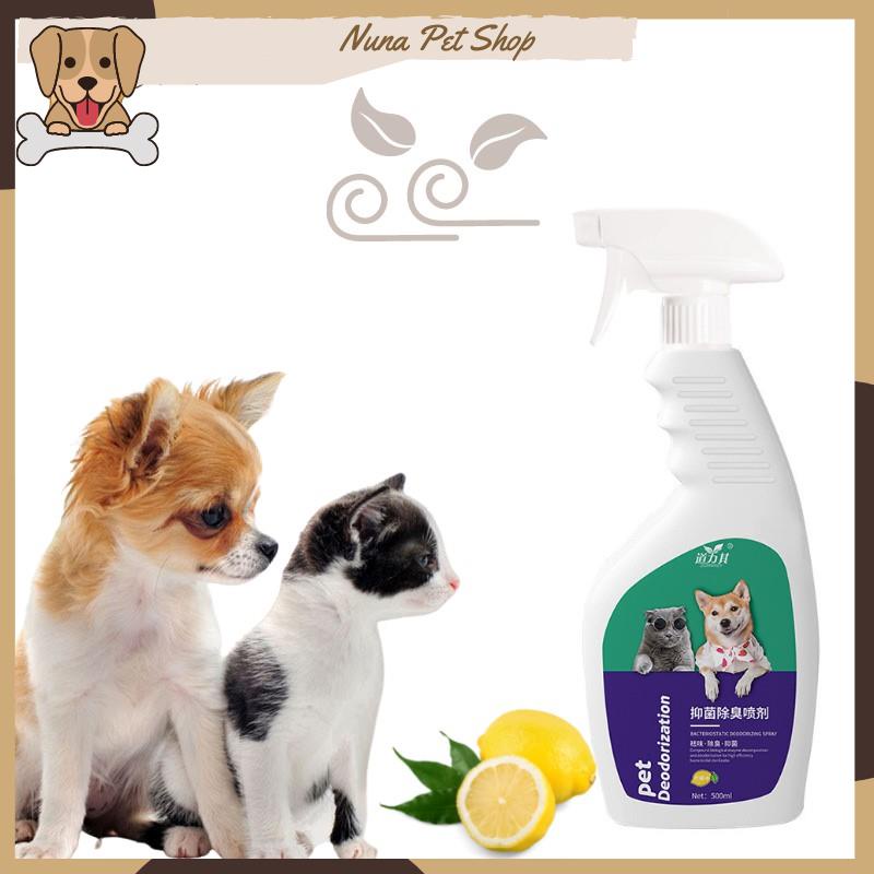 Xịt khử khuẩn cho thú cưng hương chanh 500ml