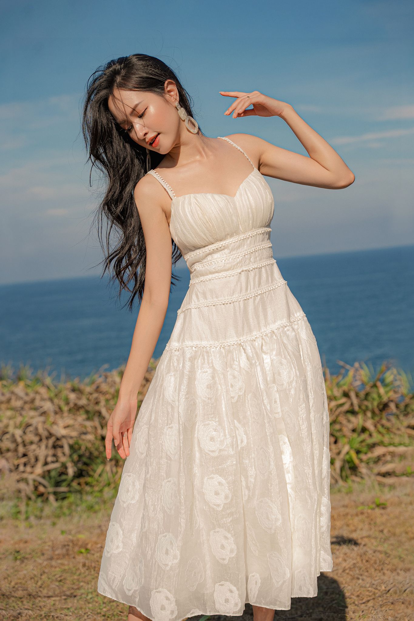 OLV - Đầm Elizza White Dress