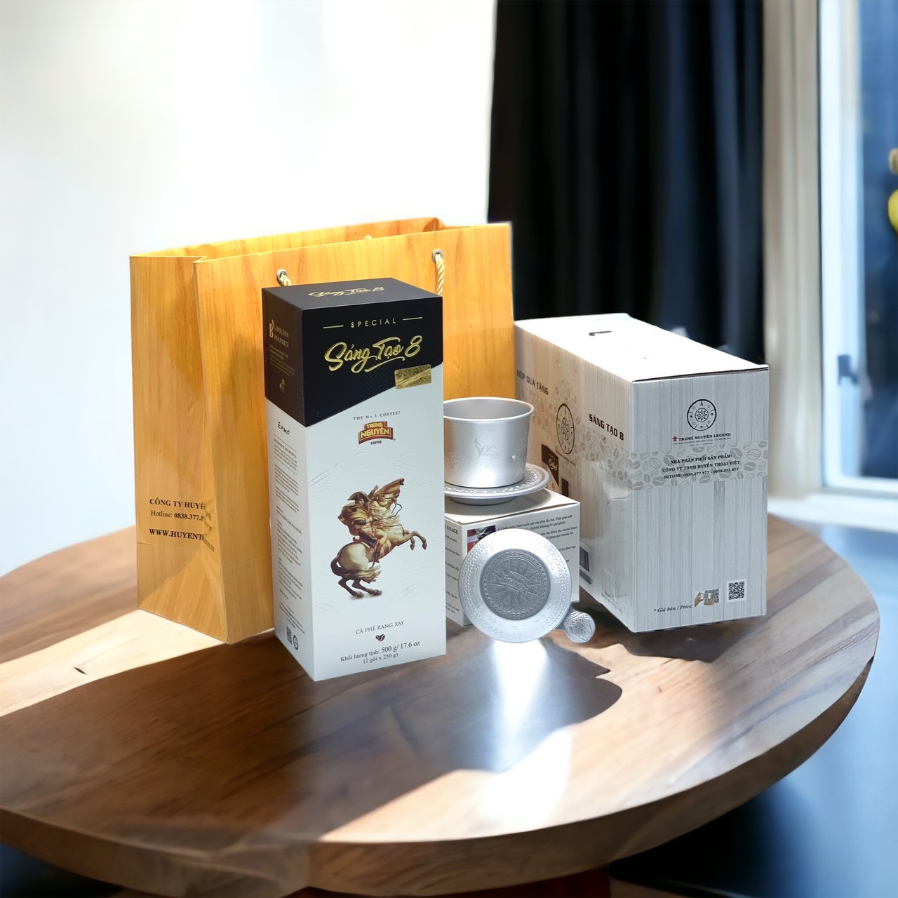 Hộp cà phê sáng tạo 8 Trung nguyên