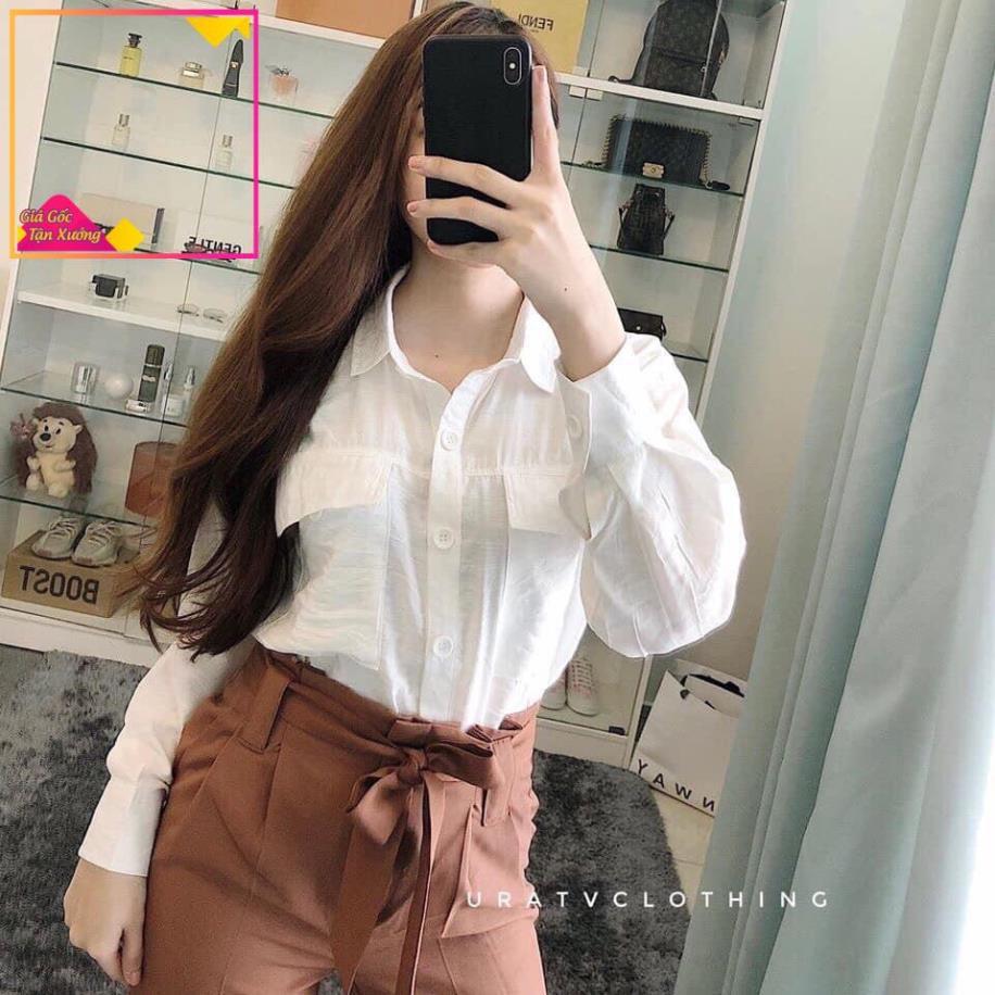 ÁO SƠ MI ĐŨI NỮ TÚI HỘP