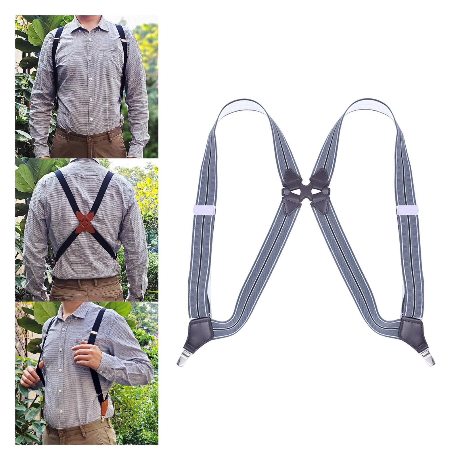 Men Women Suspenders Trousers Suspender Y Shaped Suspender for School Choir Party Wedding