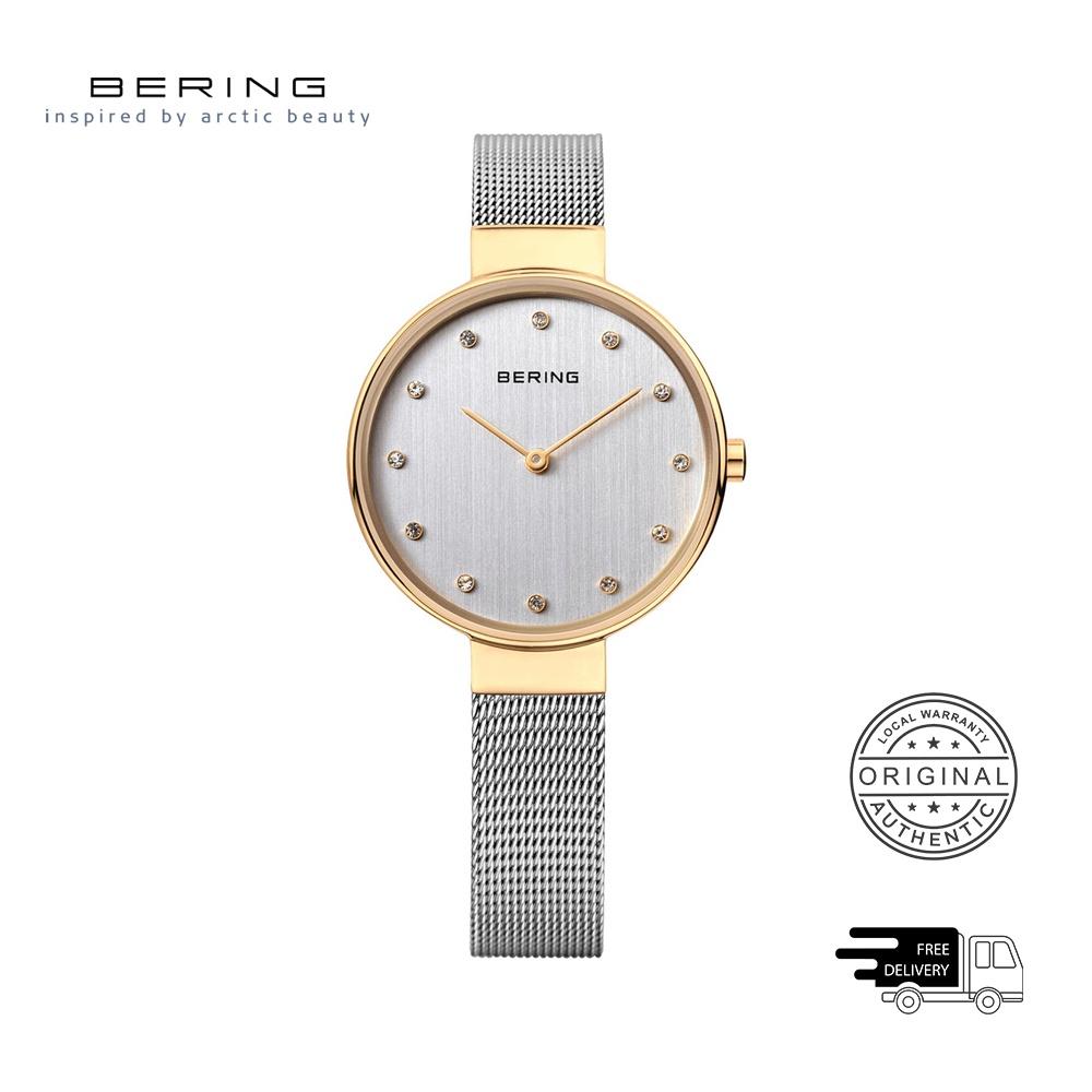 Đồng Hồ Nữ Bering Classic Màu Bạc 12034-010