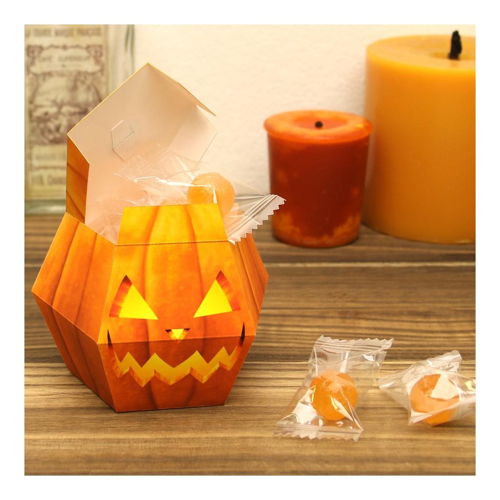 Mô hình giấy Lễ hội Halloween Lồng đèn Bí Ma