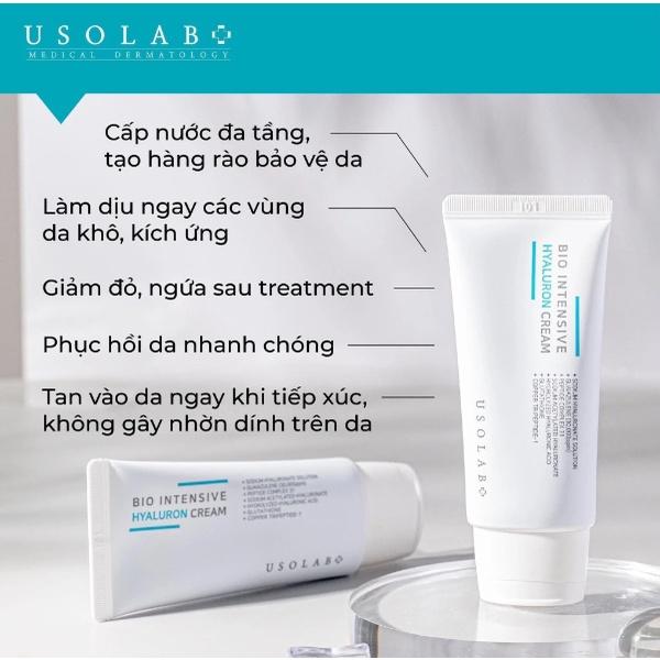 KEM DƯỠNG HA THUỶ PHÂN USOLAB BIO INTENSIVE HYALURON CREAM - Hee's Beauty