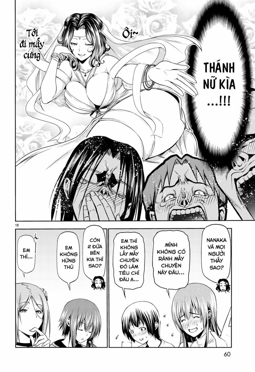 cô gái thích lặn - grand blue chapter 59 18