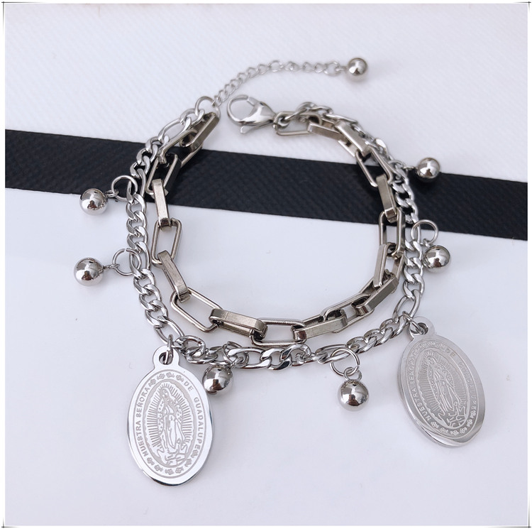 Vòng tay nam nữ Lắc tay cá tính Hàn Quốc