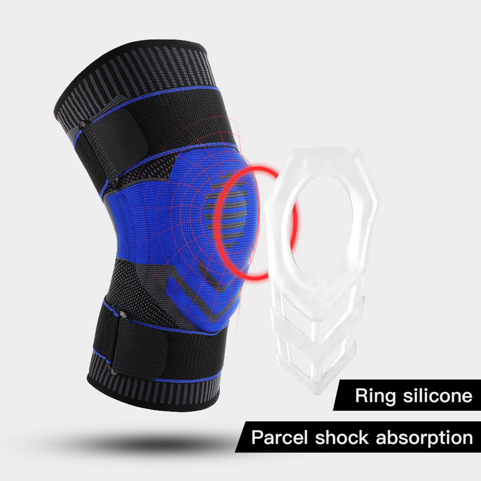 Một cái ống bảo vệ đầu gối bằng silicone mềm mại, thoáng khí khi hoạt động ngoài trời