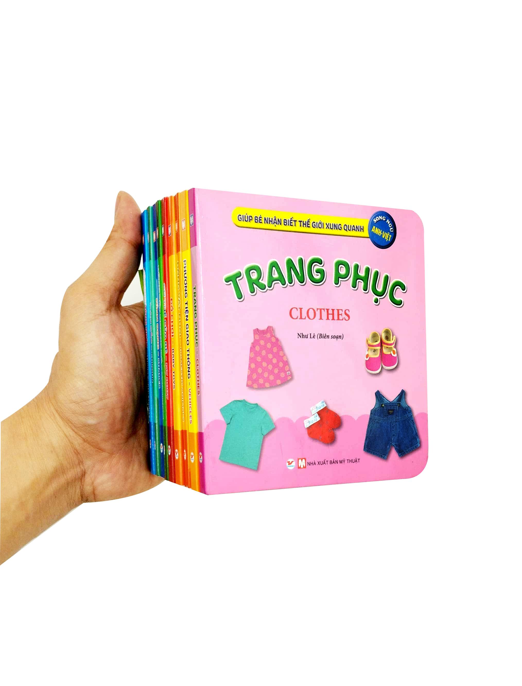 Bộ Sách Giúp Bé Nhận Biết Thế Giới Xung Quanh - Song Ngữ Anh-Việt - Bìa Cứng