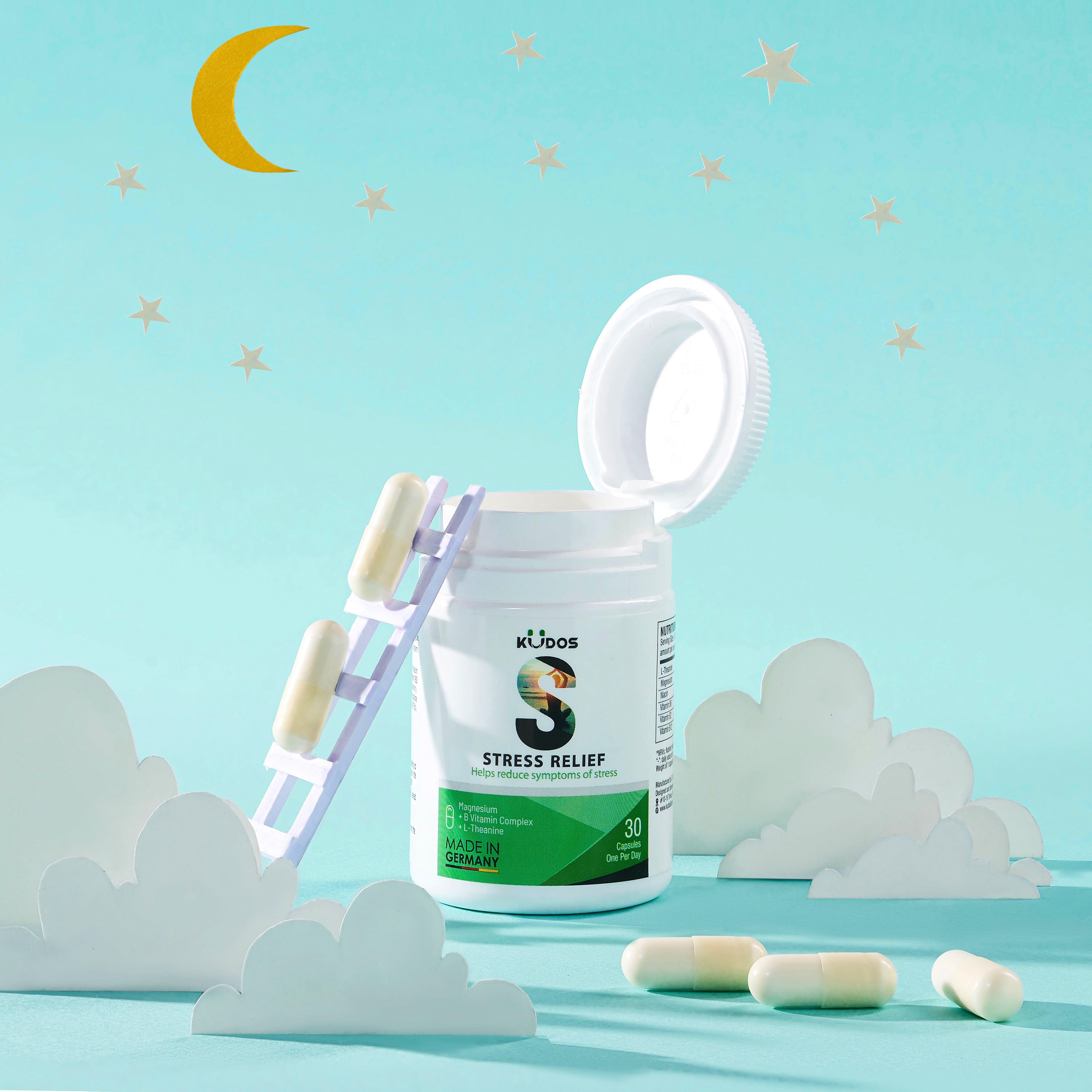 Viên nang giảm stress KUDOS STRESS RELIEF