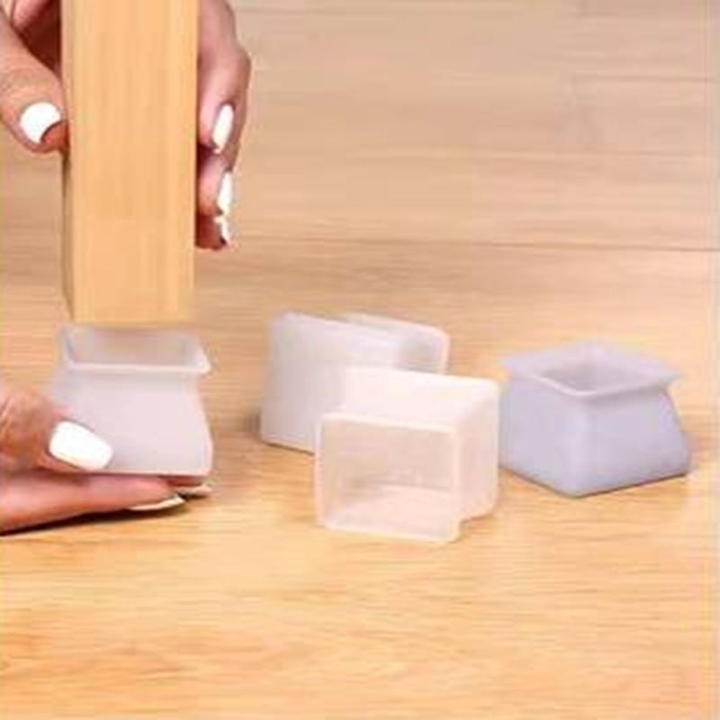 Miếng silicone dày bọc chân bàn ghế chống trượt không gây tiếng ồn .