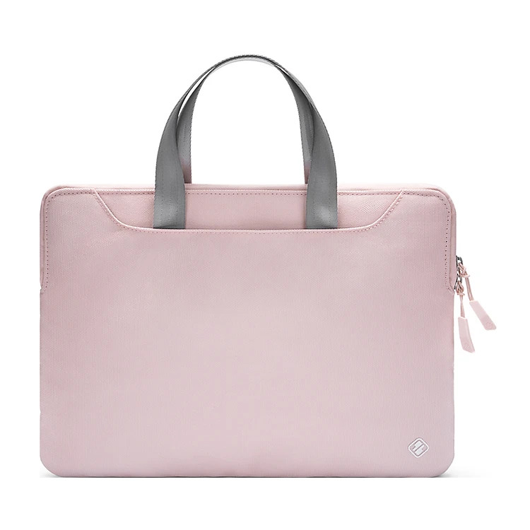 Túi Xách Chống Sốc Tomtoc Slim HandBag cho Macbook Pro/Air 13'' hồng
