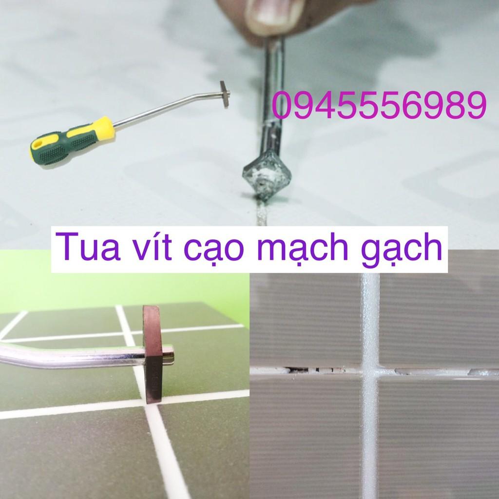 Tua vít cạo ron gạch ( cạo mạch gạch)