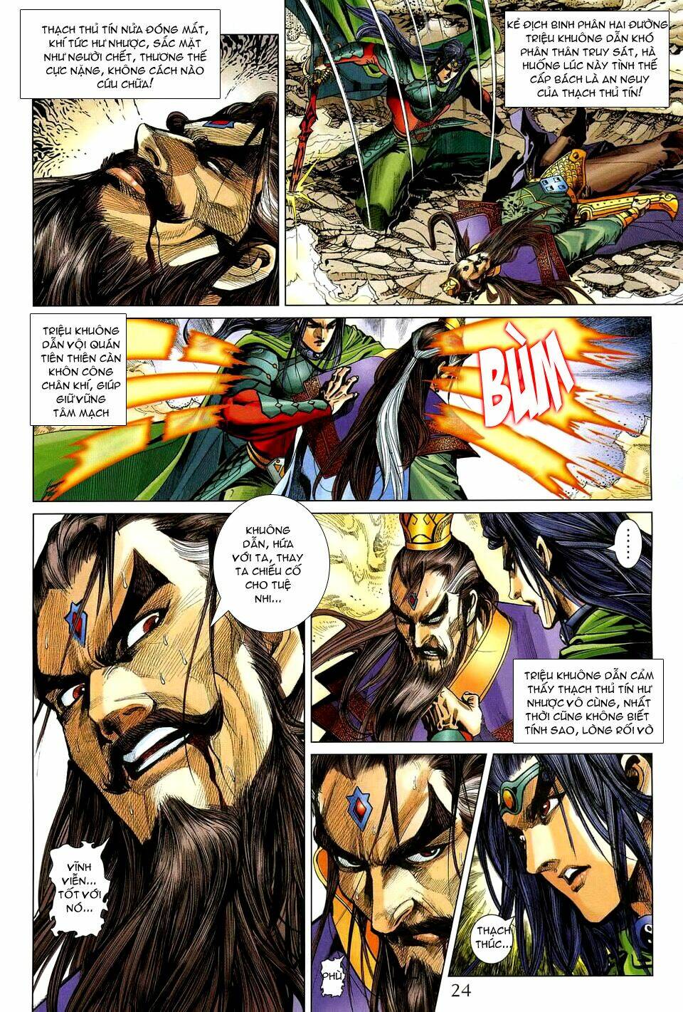 thiên tử truyền kỳ 5 - như lai thần chưởng chapter 193 24