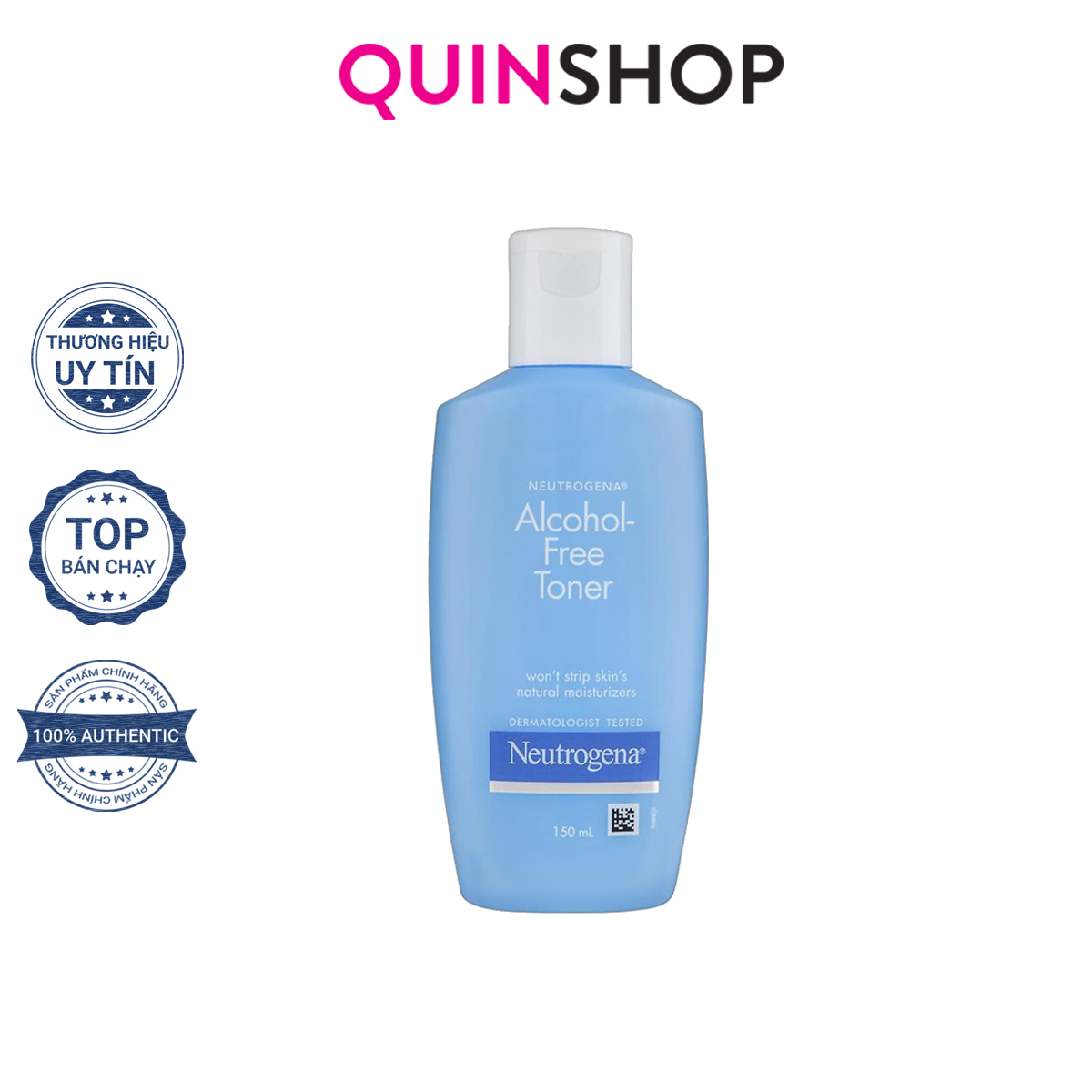 Nước Hoa Hồng Neutrogena Alcohol Free Toner 150ml