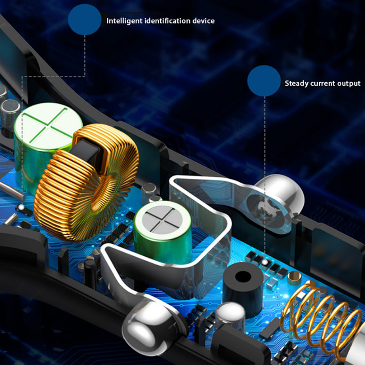 Bộ chia tẩu sạc ô tô, xe hơi nhãn hiệu Baseus chữ Y BSC-C16N - Hàng chính hãng