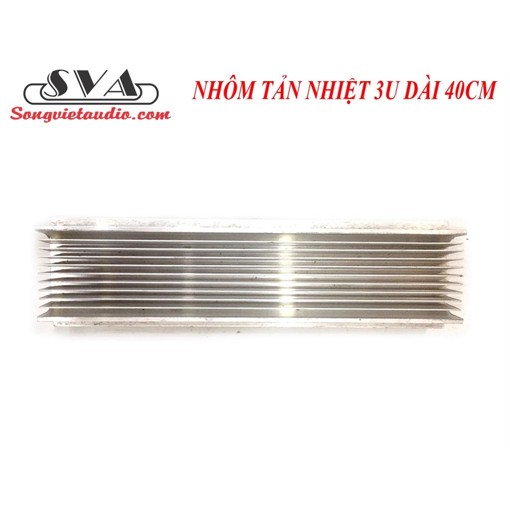 NHÔM TẢN NHIỆT 2 TẦNG SIZE 3U DÀI 40 CM