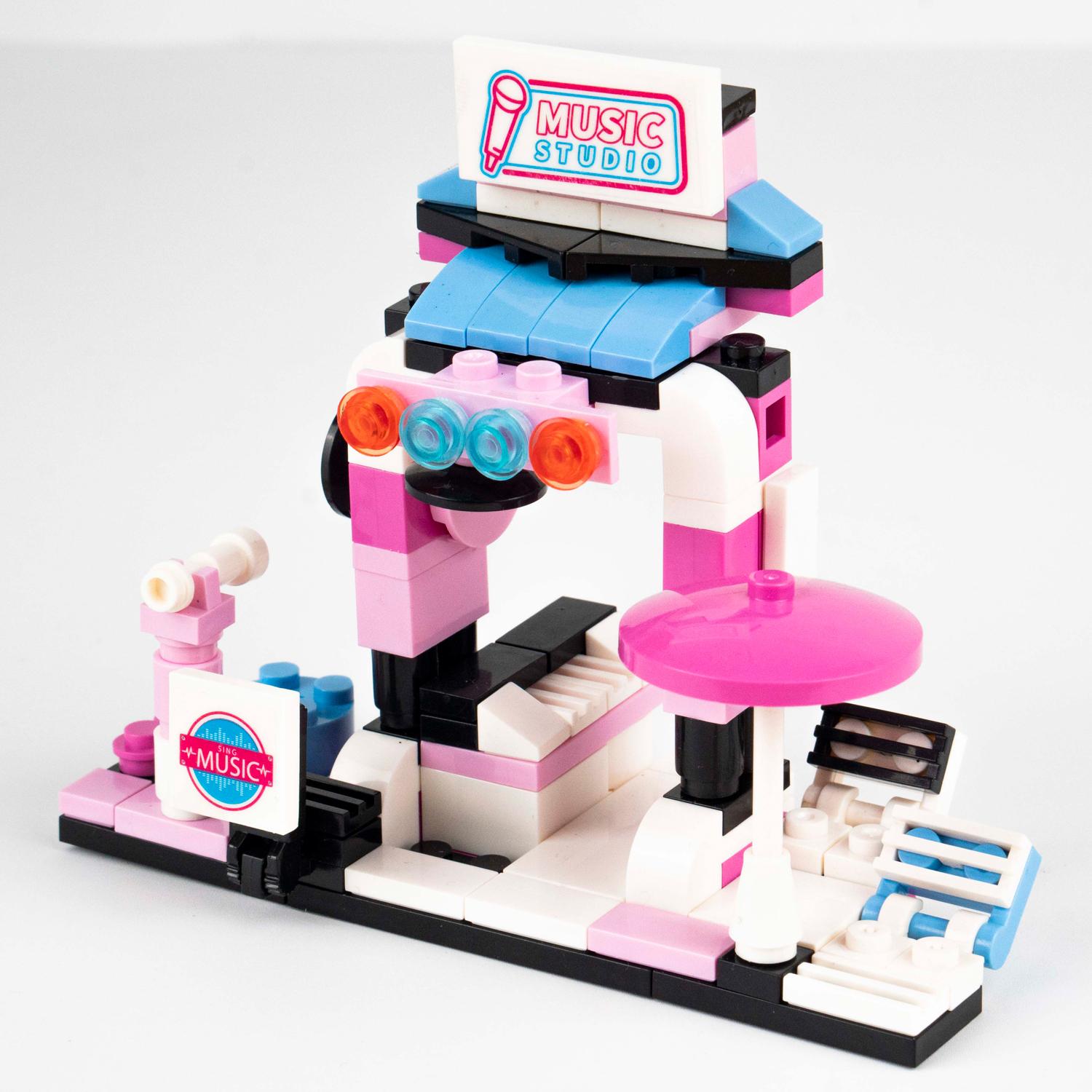 Đồ Chơi Lắp Ráp Trung Tâm Giải Trí 6 Trong 1 - Entertainment Center - Toys&amp;Joys 8527 (143 Mảnh Ghép)