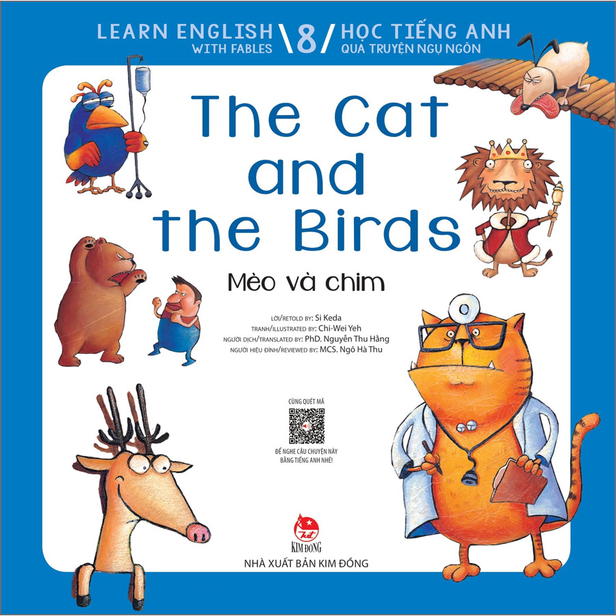 Combo Learn English With Fables - Học Tiếng Anh Qua Truyện Ngụ Ngôn