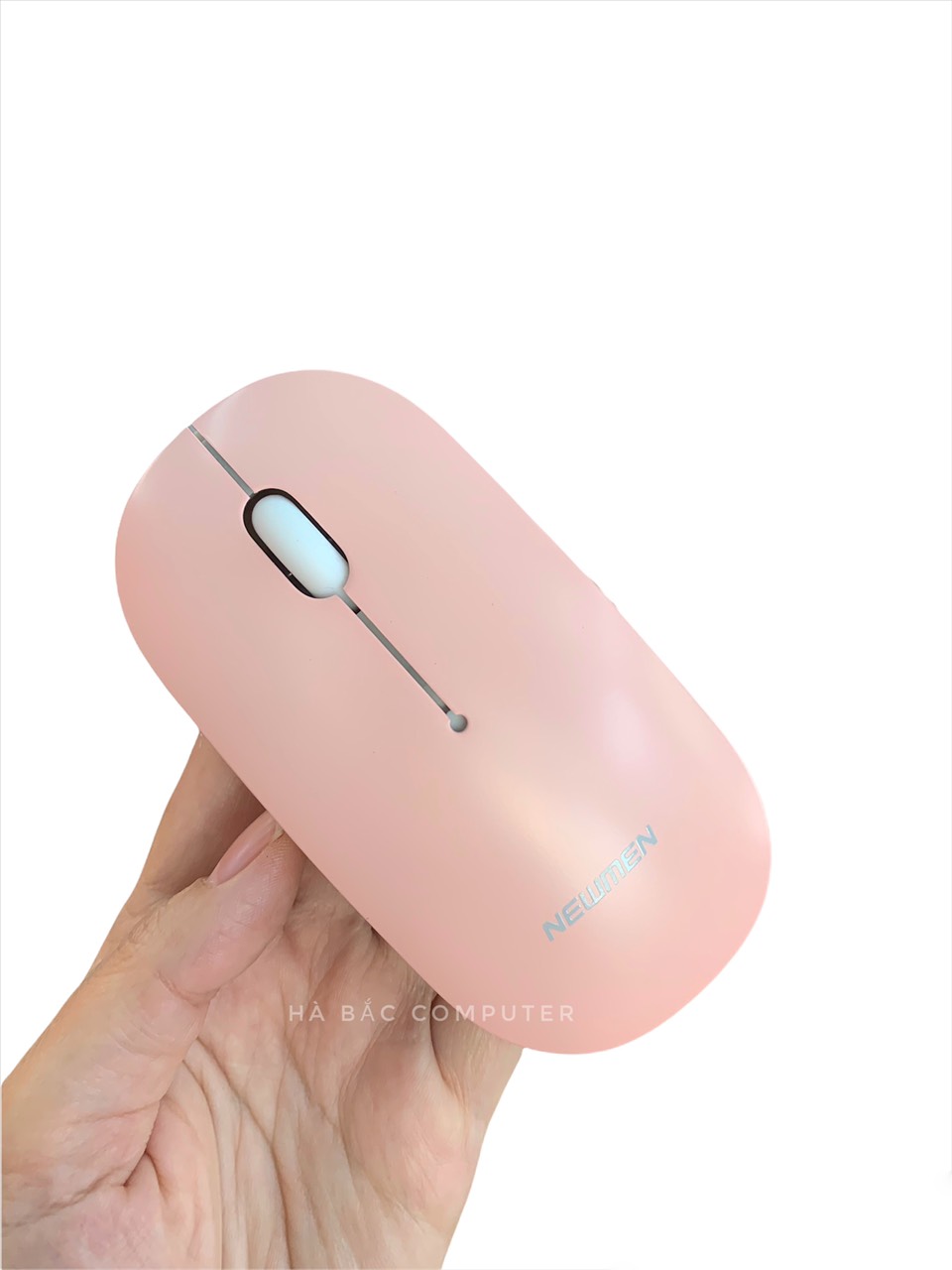 Chuột Không Dây NEWMEN F270 Pink( Màu Hồng) - Chuột Máy Tính Siêu Mỏng - Hàng Chính Hãng