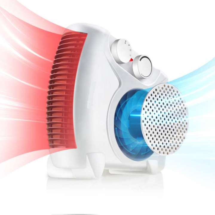 Quạt Sưởi Đa Năng Mùa Đông - Máy Sưởi Ấm Mini Mẫu Mới, Quạt Sưởi Ấm 2 Chiều An Toàn Tiết Kiệm Điện