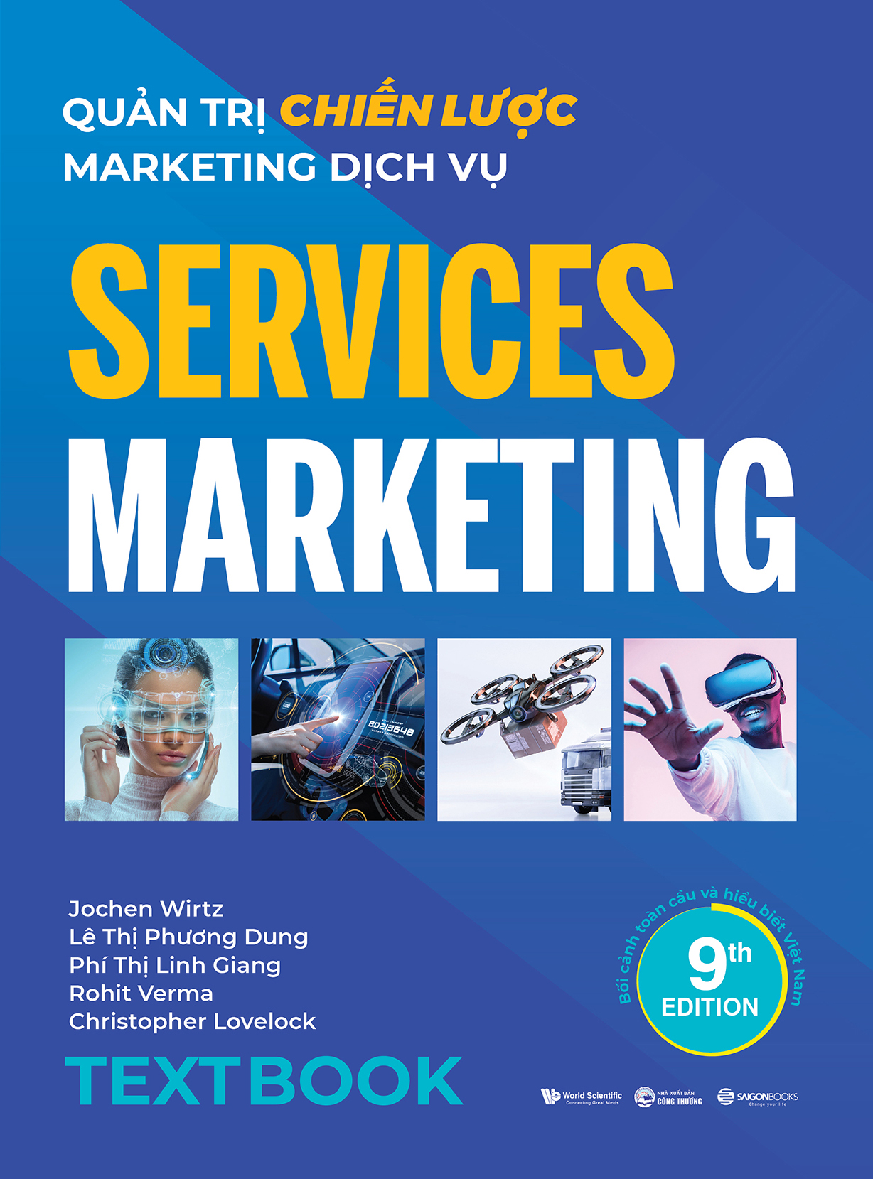 Bộ sách Services Marketing