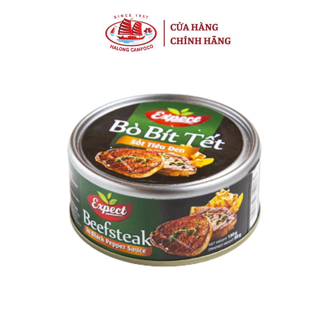 Bò Bít Tết Sốt Tiêu Đen Expect 150G (DATE: 10/2024)